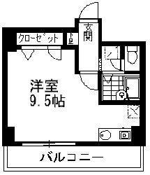 エース参番館の物件間取画像